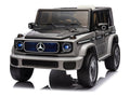 Mercedes Benz Eqg, Voiture Électrique Pour Enfants 12 Volts Avec Pneus En Caoutchouc, Siège En Cuir Et Plus Encore !